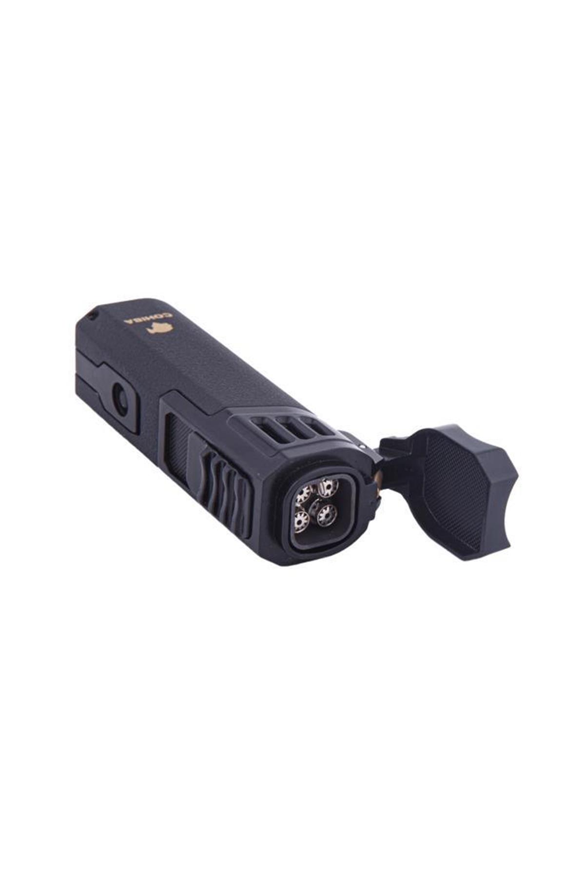 TR5925,Cohiba 4 Torch Siyah Puro Çakmağı