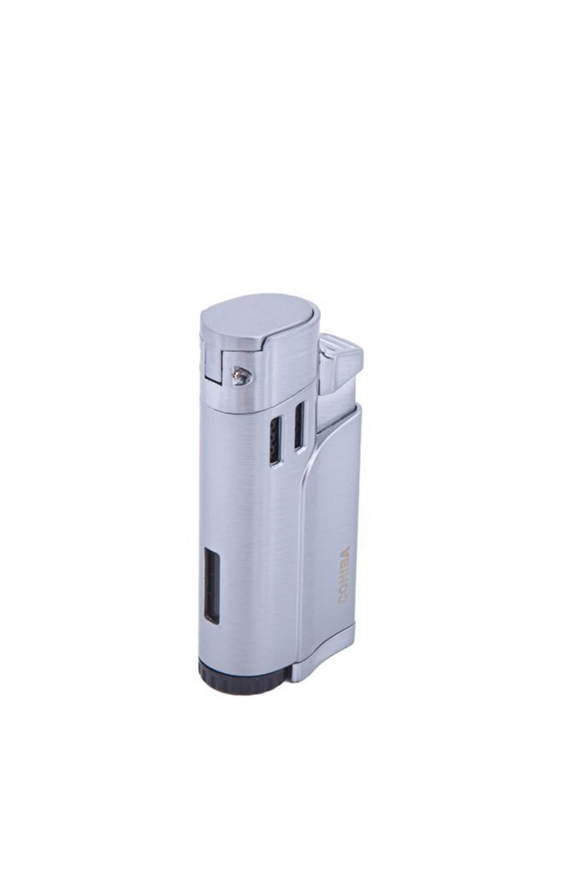 TR5920,Cohiba 4 Torch Gümüş Puro Çakmağı