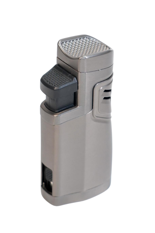 TR9514,Cohiba 4 Torch Pürmüz Delici Gunmetal Metal Puro Çakmağı