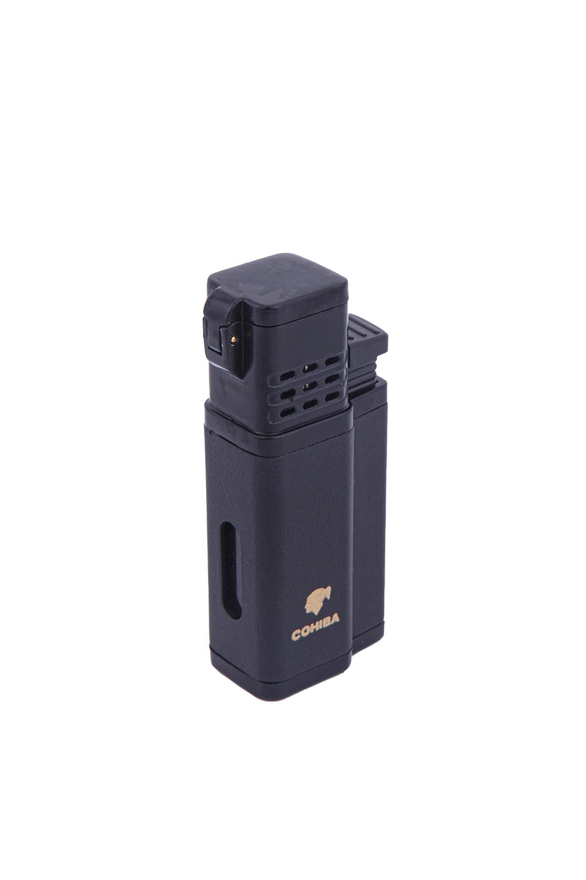 TR5960,Cohiba 4 Torch Mat Siyah Puro Çakmağı