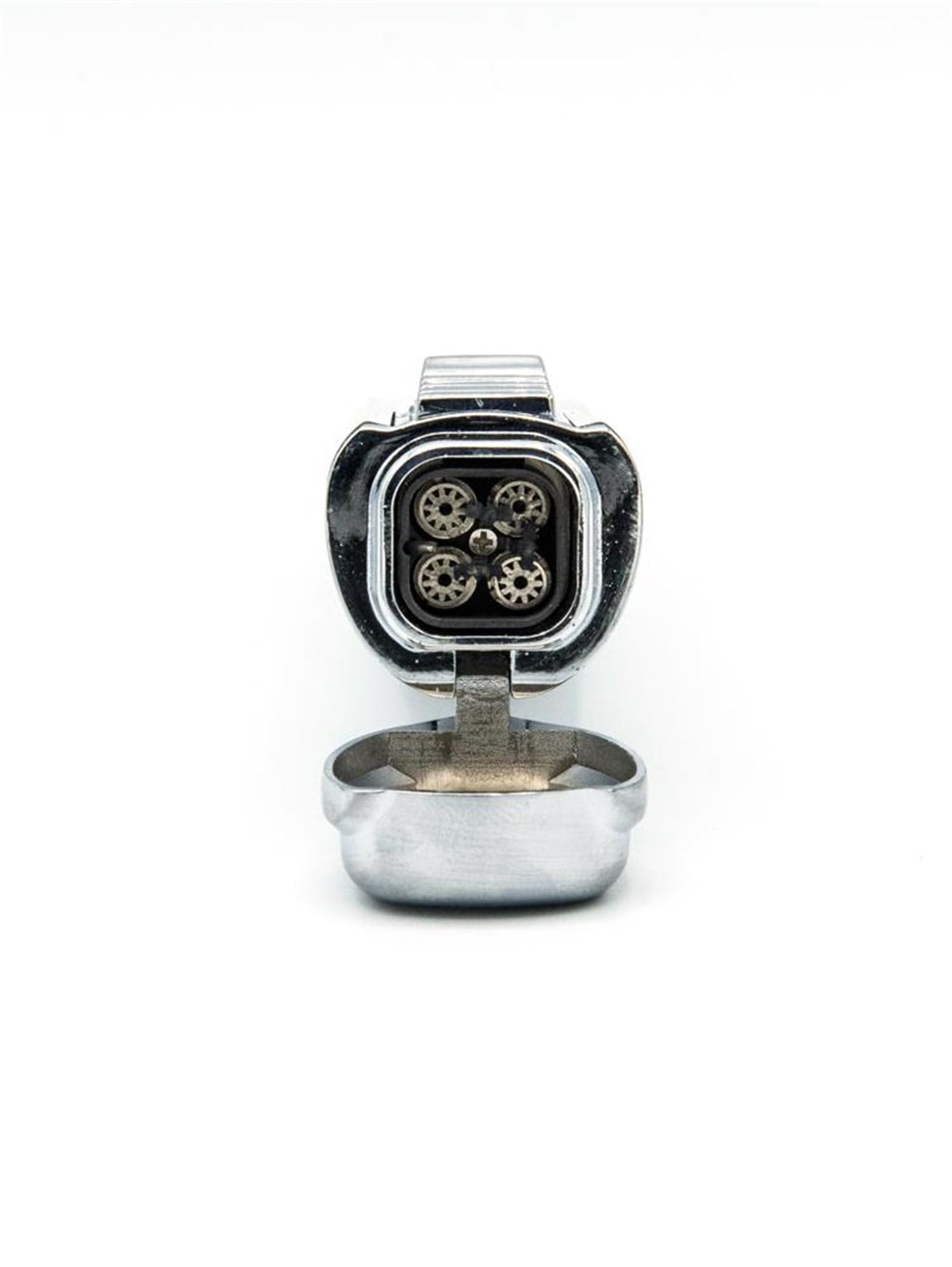 TR1376,Cohiba 4 Torch Gümüş Puro Çakmağı
