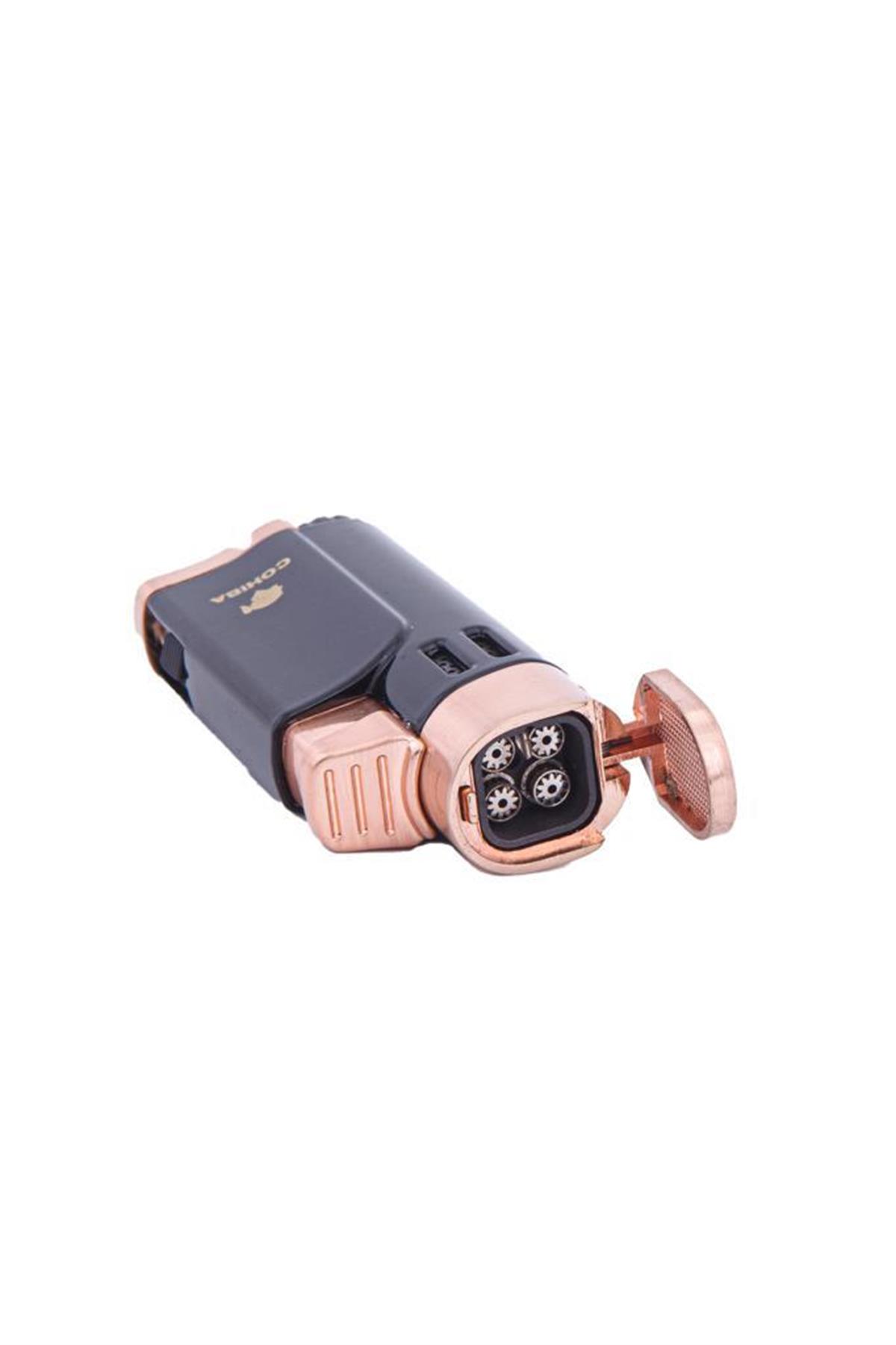 TR5919,Cohiba 4 Torch Siyah Puro Çakmağı