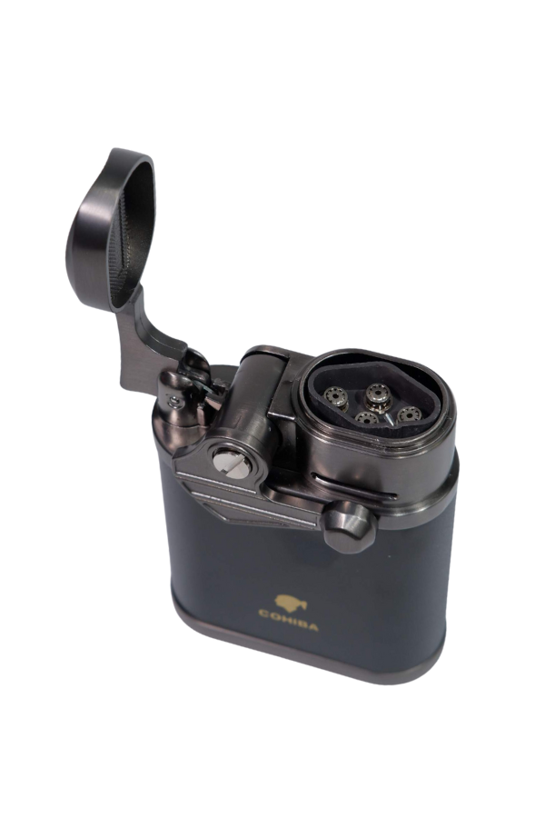 TR8953,Cohiba 4 Torch Pürmüz Siyah - Gunmetal Puro Çakmağı