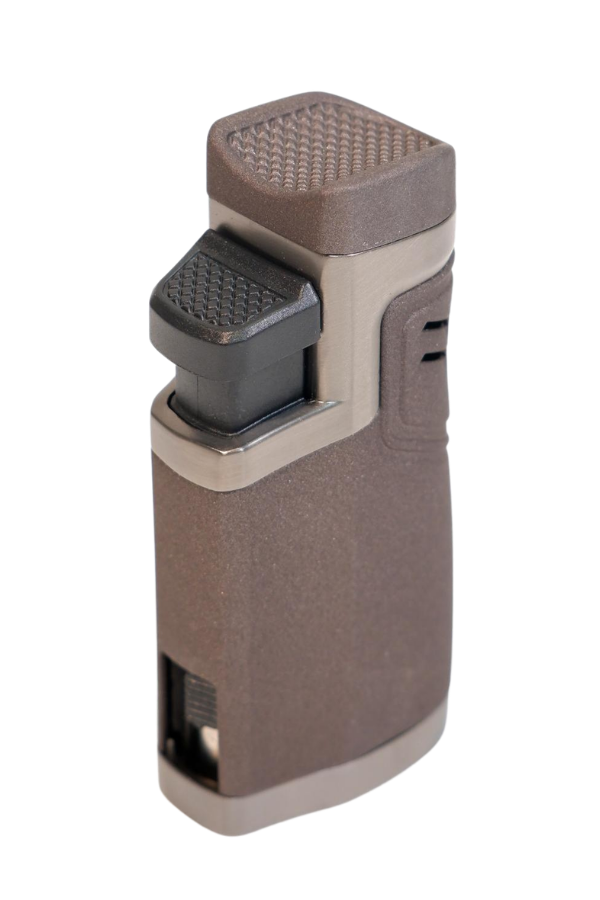 TR9493,Cohiba 4 Torch Pürmüz Delici Kahverengi Metal Puro Çakmağı