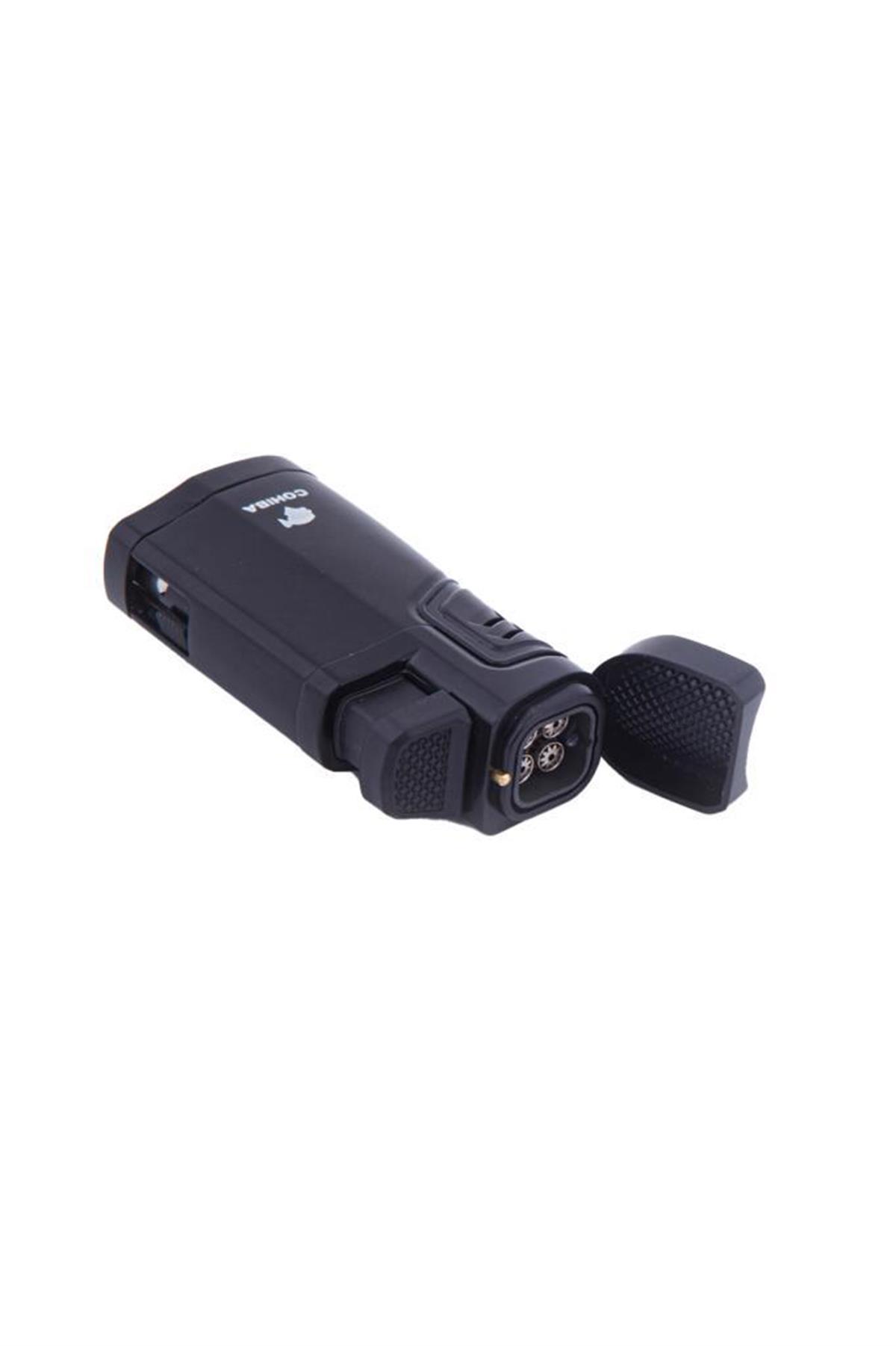 TR5905,Cohiba Dört Torch Siyah Puro Çakmağı