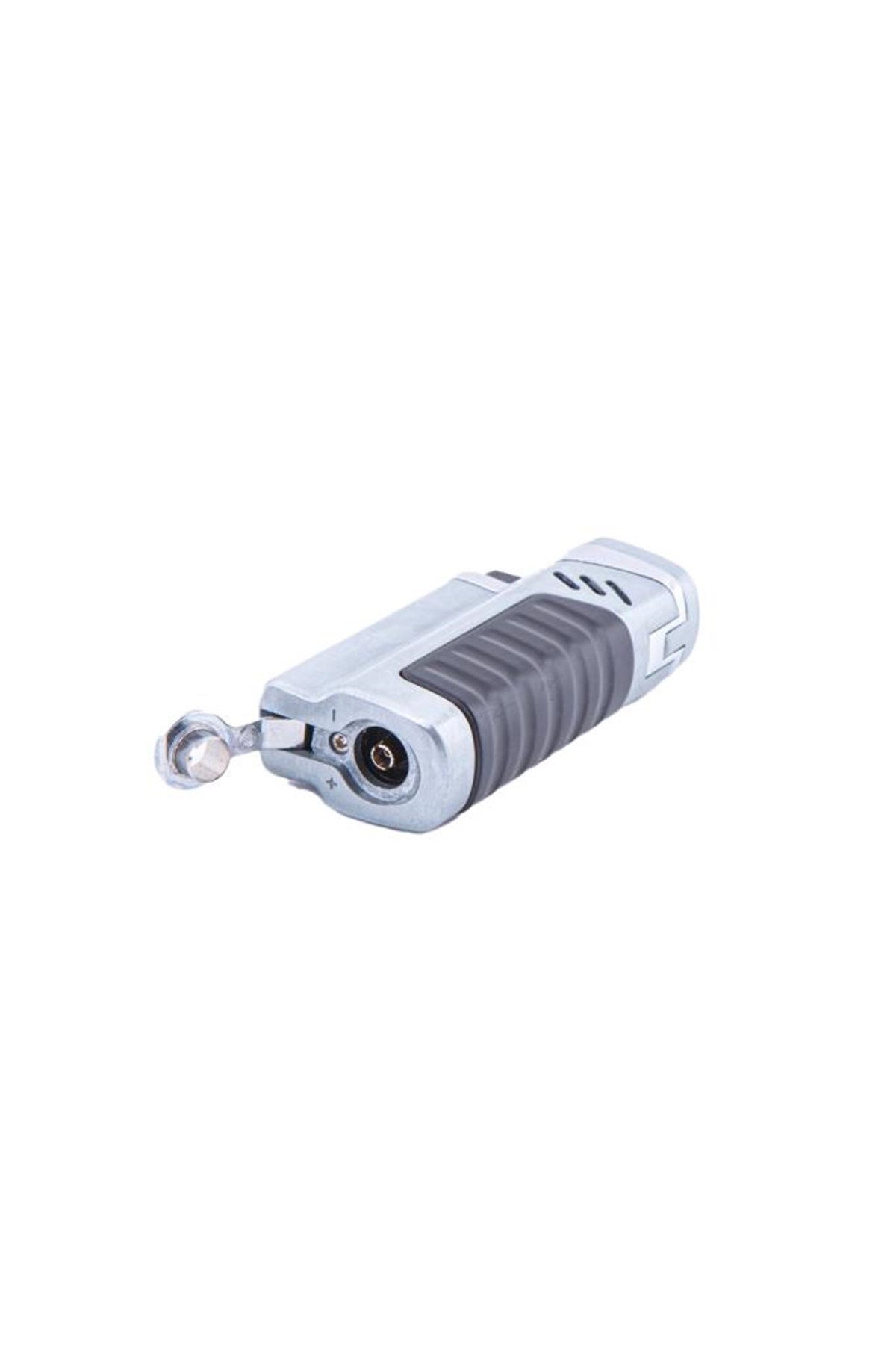 TR4646,Cohiba Dört Torch Siyah-Gümüş Puro Çakmağı