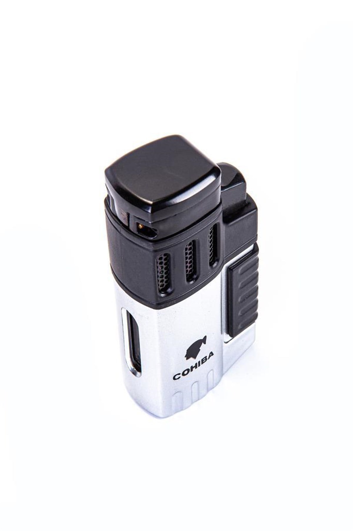 TR2966,Cohiba Dört Torch Gümüş Puro Çakmağı