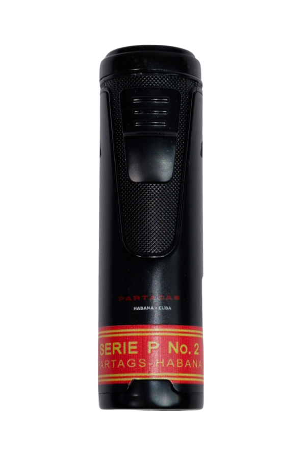 TR8942,Cohiba Partagas Özel Üretim 4 Torch Pürmüz Siyah Puro Çakmağı