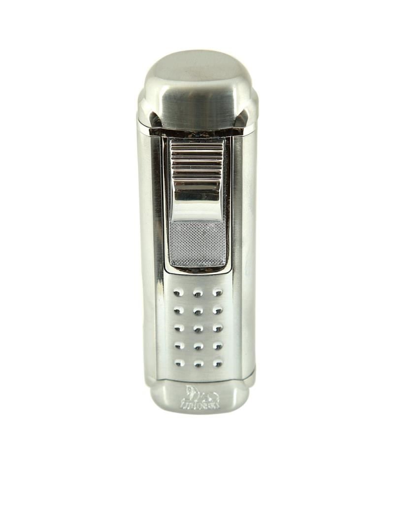 TR1153,Lubinski Dört Torch Pürmüz Gümüş Puro Çakmağı