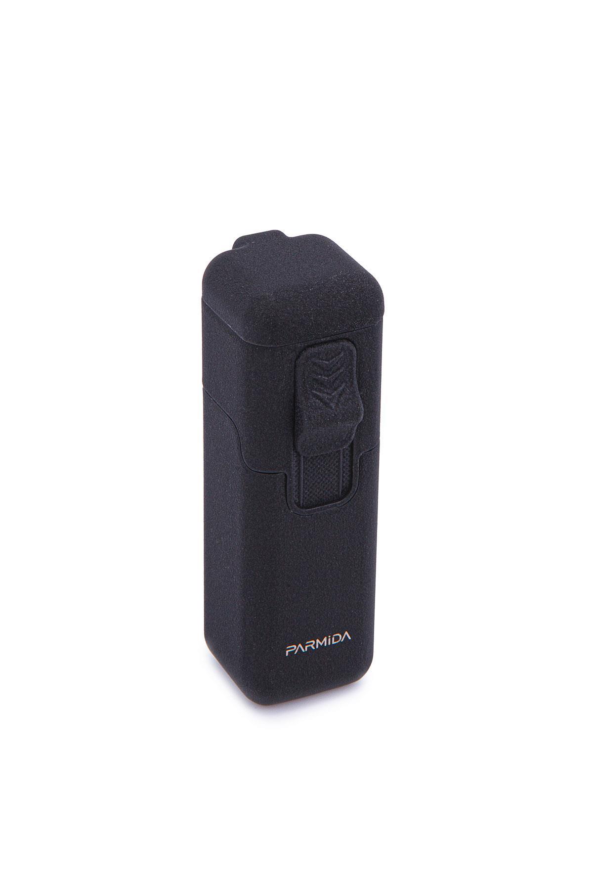 TR7333,Parmida 4 Torch Pürmüz Mat Siyah Metal Puro Çakmağı
