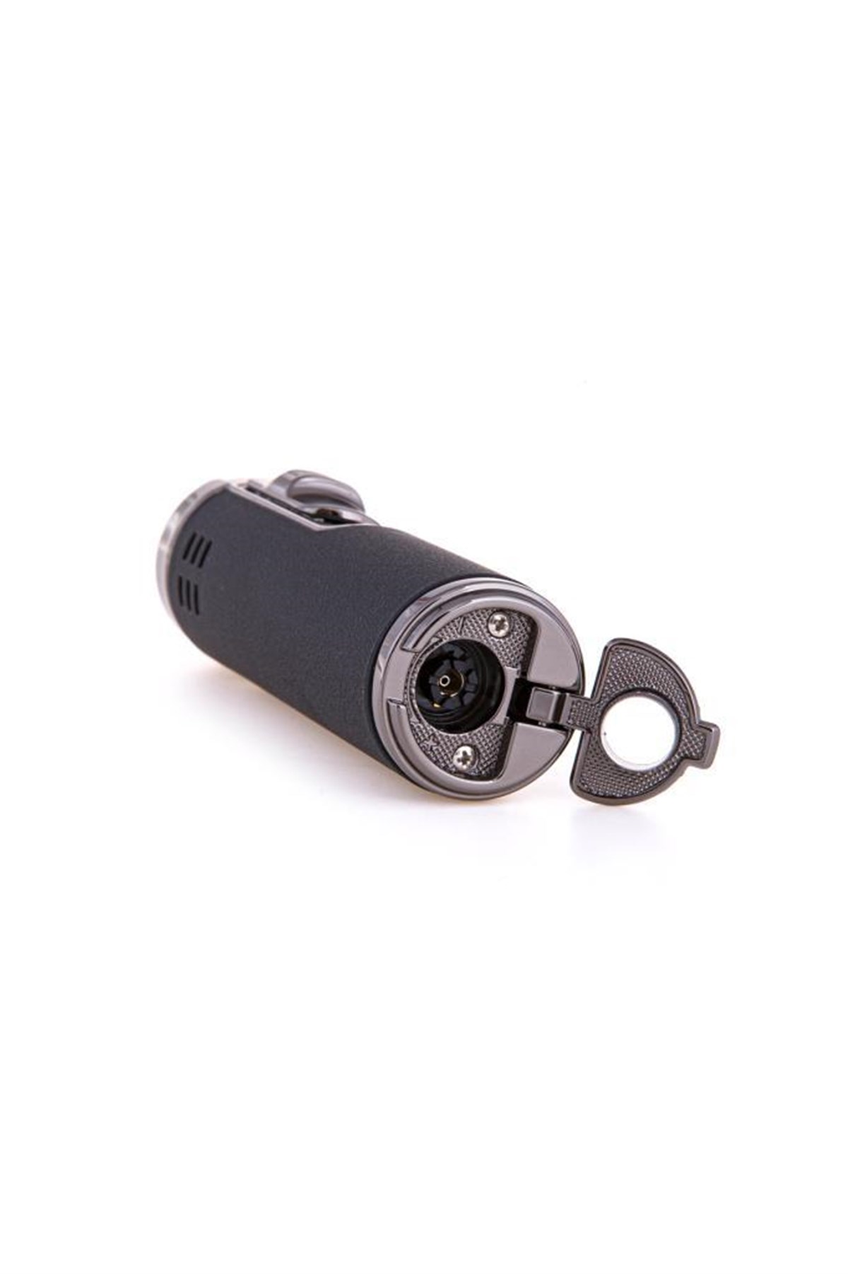 TR3503,Parmida 4 Torch Siyah Puro Çakmağı