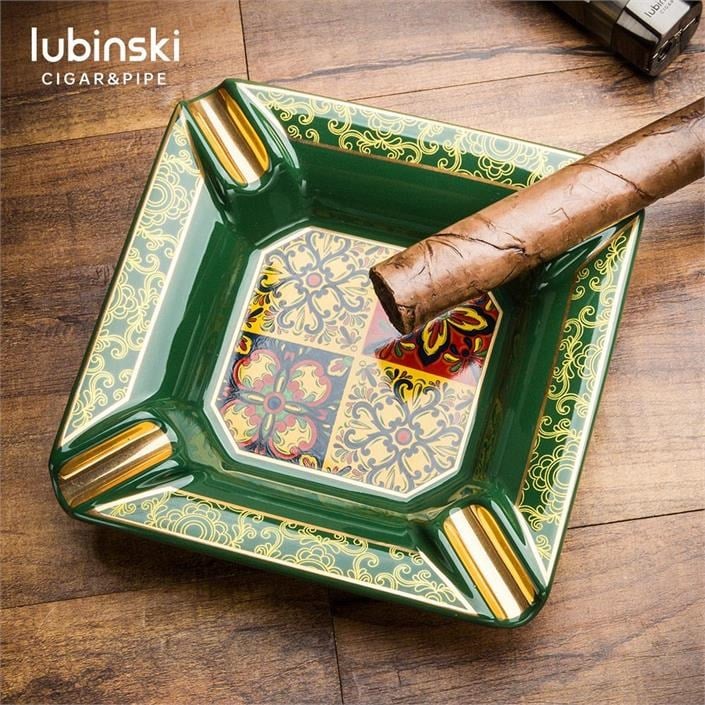 LB-834,Lubinski Authentic Design Dörtlü Puro Küllüğü Yeşil