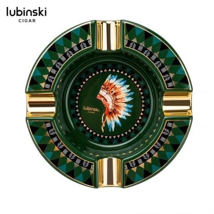 LB-852,Lubinski New Design Dörtlü Puro Küllüğü Yeşil