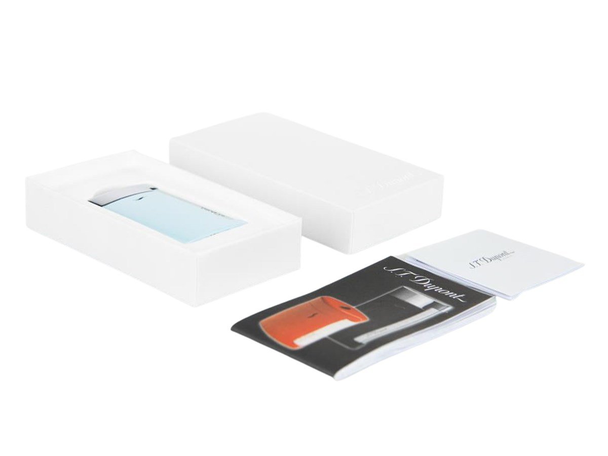 TR4364,S.T Dupont Mavi Slim 7 Perde Alev Puro Çakmağı 27779