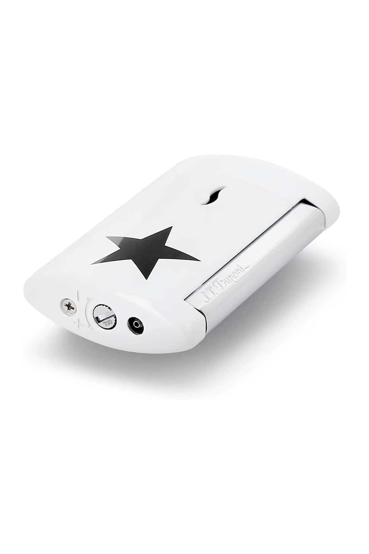 TR4355,S.T Dupont Minijet Star Beyaz Puro Çakmağı 10532 