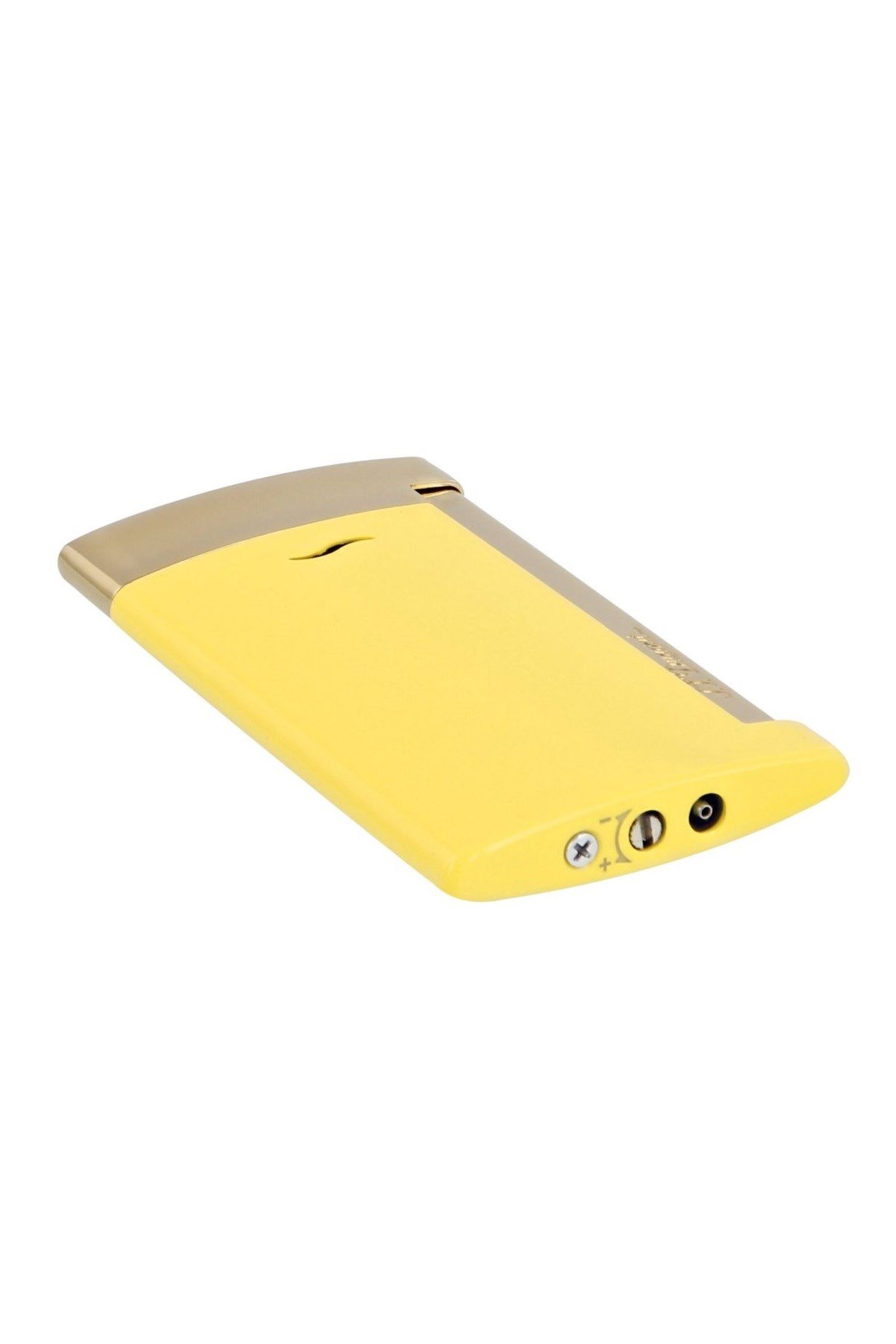 TR4365,S.T Dupont Sarı Slim 7 Perde Alev Puro Çakmağı 27780