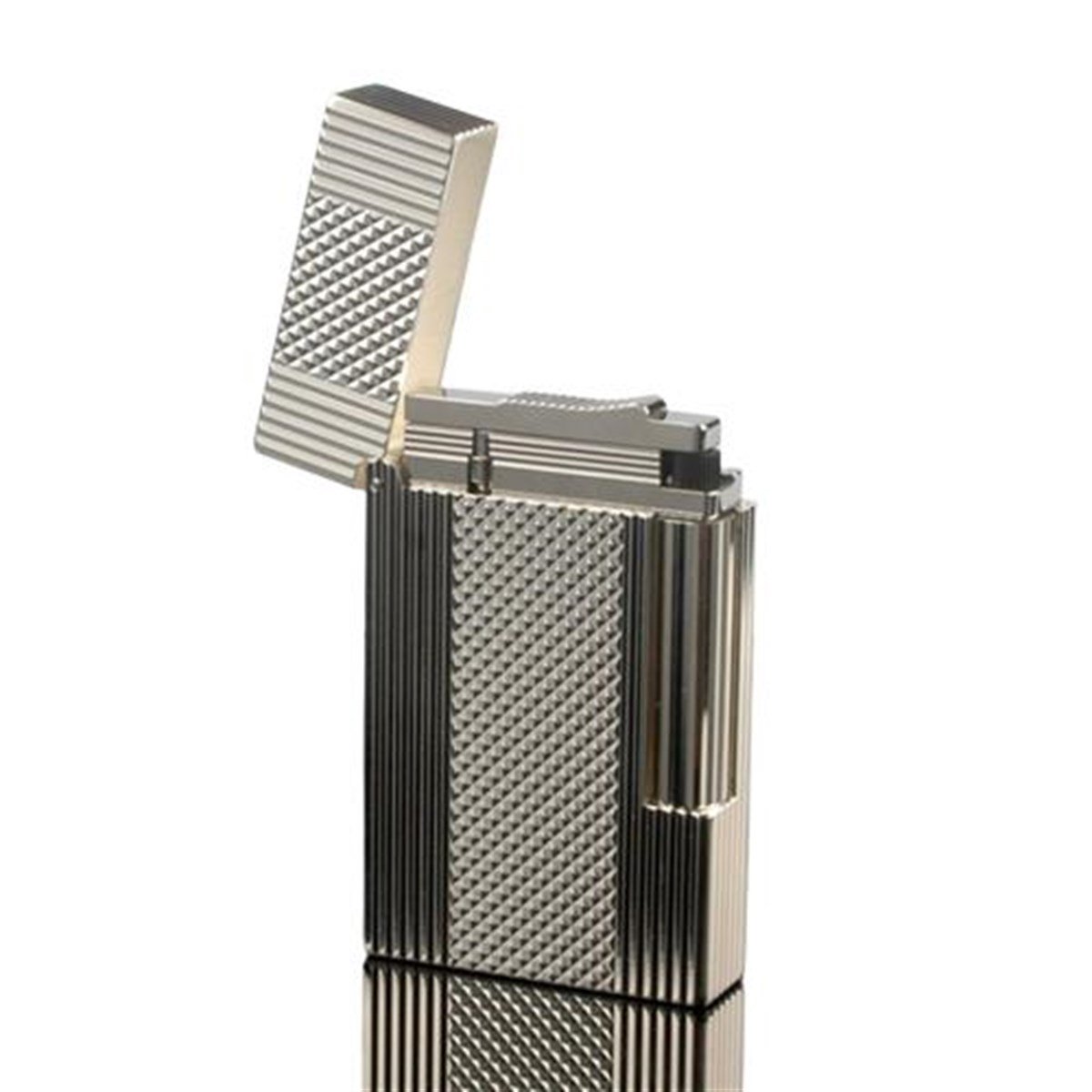 TR2824,S.T. Dupont Ligne 2 Gümüş Puro Çakmağı 16930