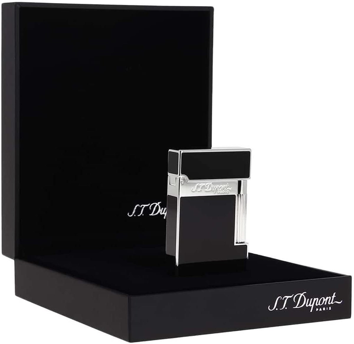 TR1059,S.T. Dupont Ligne 2 Siyah Çakmak 16296