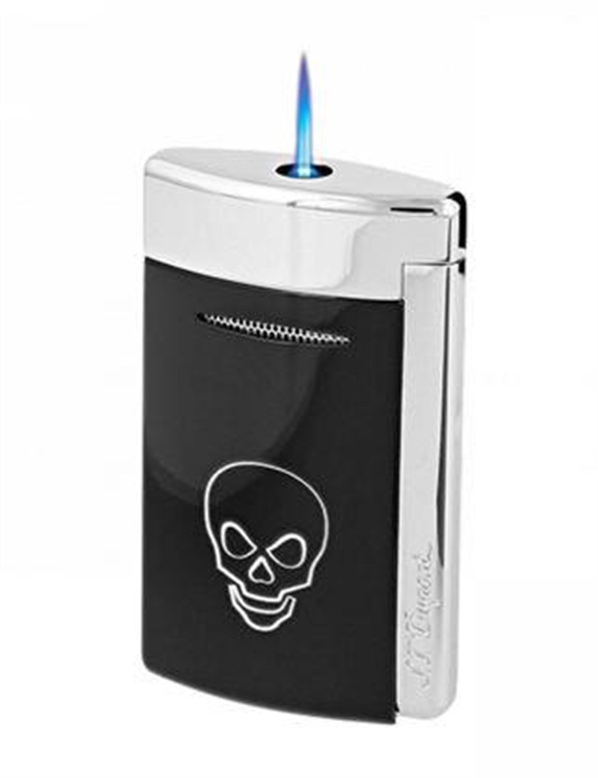 TR2869,S.T. Dupont Minijet Black Skull Puro Çakmağı 10804