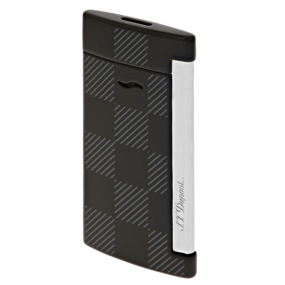TR3405,S.T. Dupont Slim 7 Checked Black Puro Çakmağı 27743
