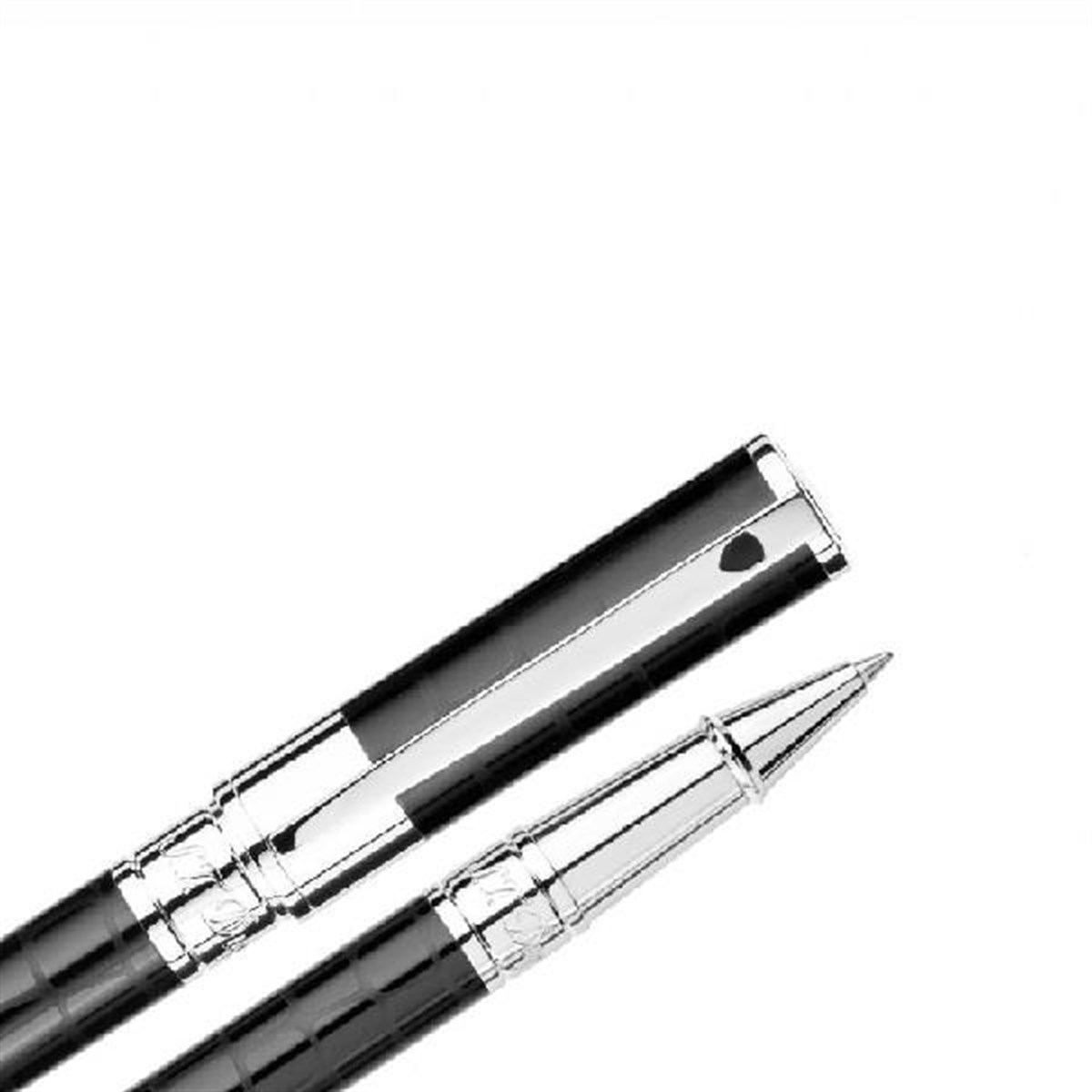 TR1800,S.T. Dupont Siyah Silindir Kalem 262214