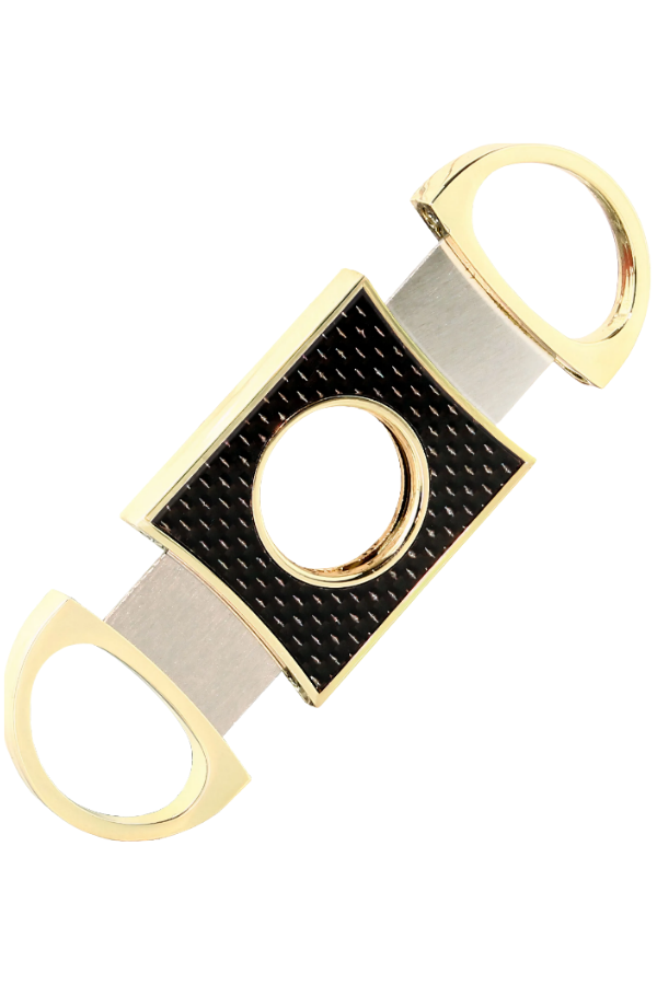 TR8773,Adorini Double Blade Carbon Metal Gold Puro Makası Kesici