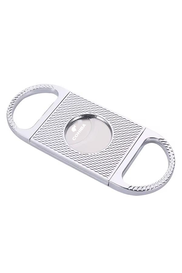TR8709,Cohiba Gümüş Metal Puro Makası Kesici