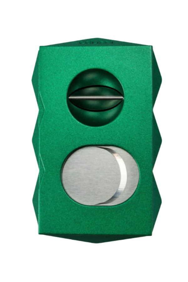 TR8368,Colibri Quasar Yeşil Düz & V Metal Puro Makası Kesici