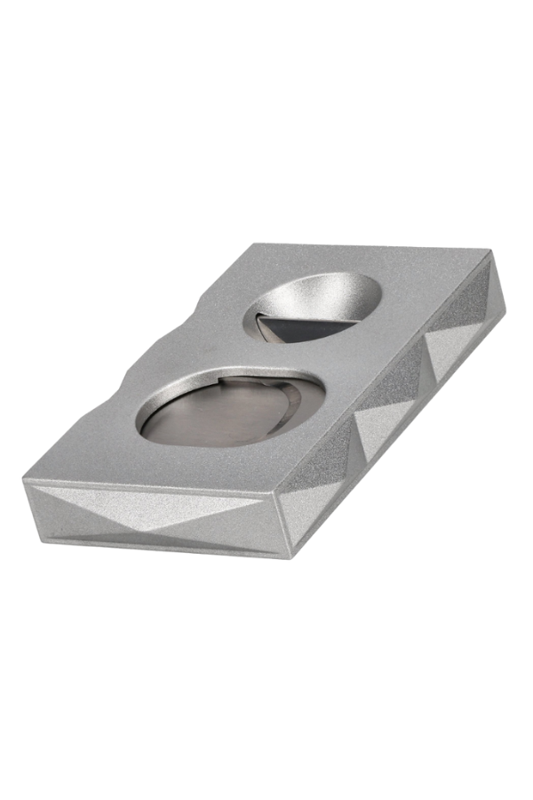 TR8363,Colibri Quasar Gümüş Düz & V Metal Puro Makası Kesici