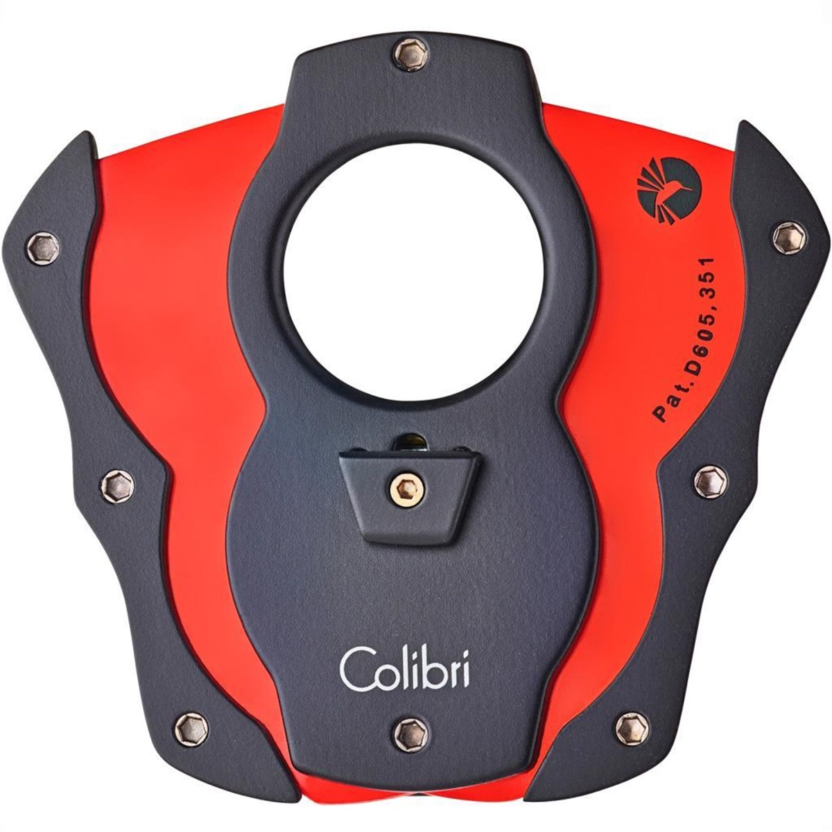 TR3824,Colibri Siyah-Kırmızı Giyotin Puro Kesici