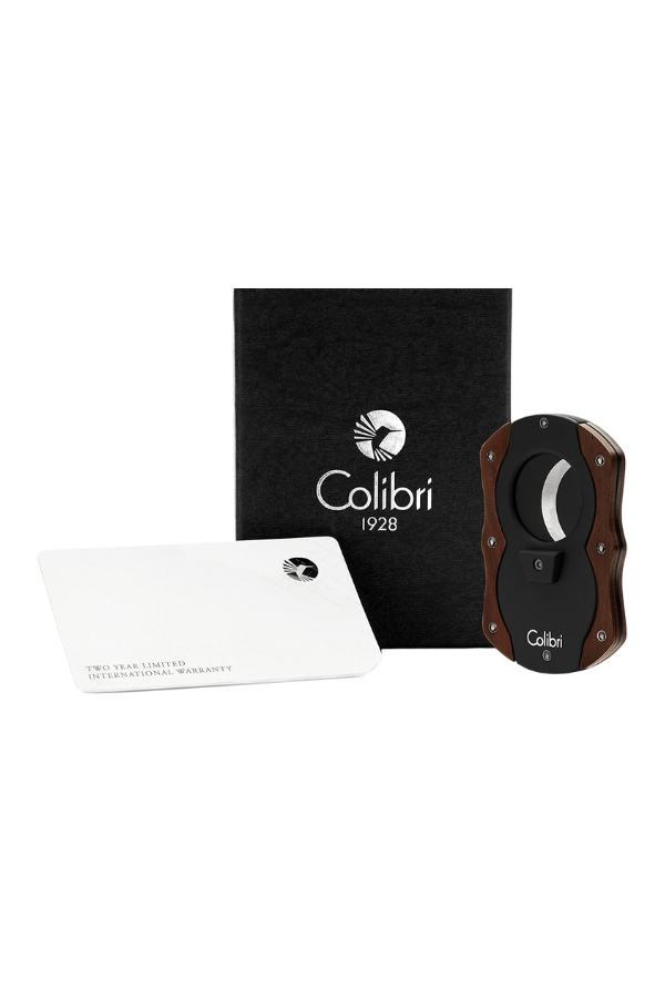 TR8682,Colibri Wood S-Cut Dark Burl - Siyah Puro Makası Kesici