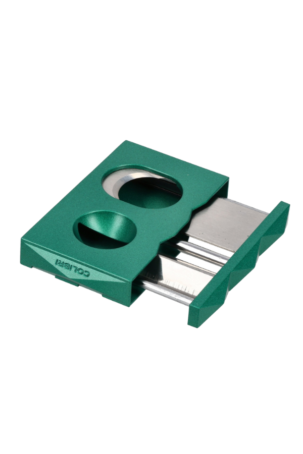 TR8368,Colibri Quasar Yeşil Düz & V Metal Puro Makası Kesici