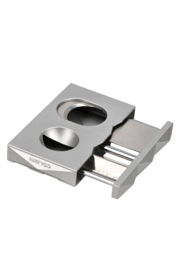 TR8363,Colibri Quasar Gümüş Düz & V Metal Puro Makası Kesici