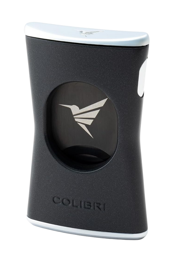 TR8750,Colibri Siyah-Gümüş Slim Puro Makası Kesici