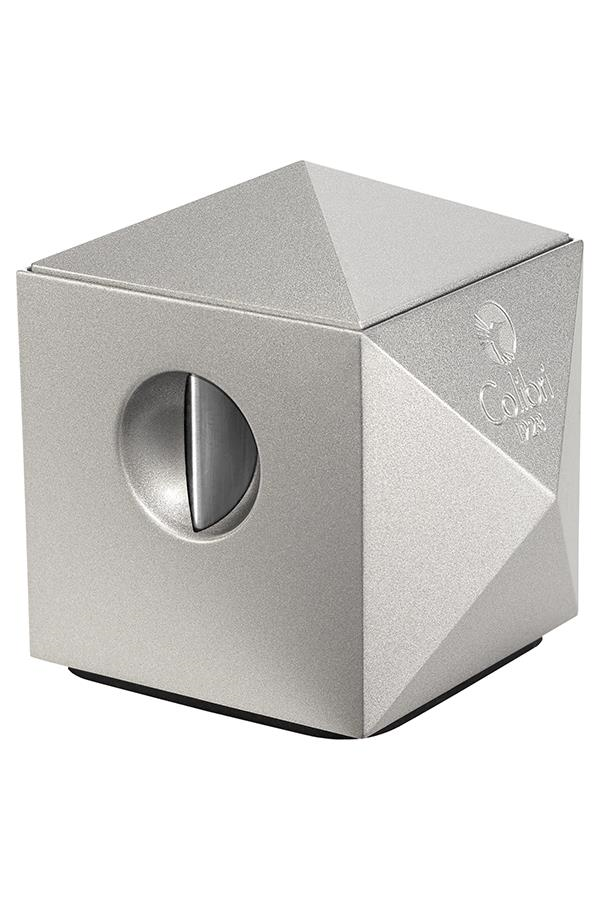 TR6743,Colibri Quasar Gümüş Masa Tipi Puro Makası Kesici