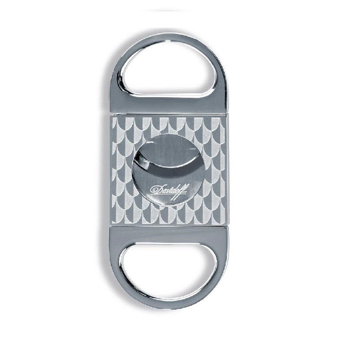 TR2691,Zino Davidoff Year Rooster Double Blade Gümüş Puro Kesici 102494