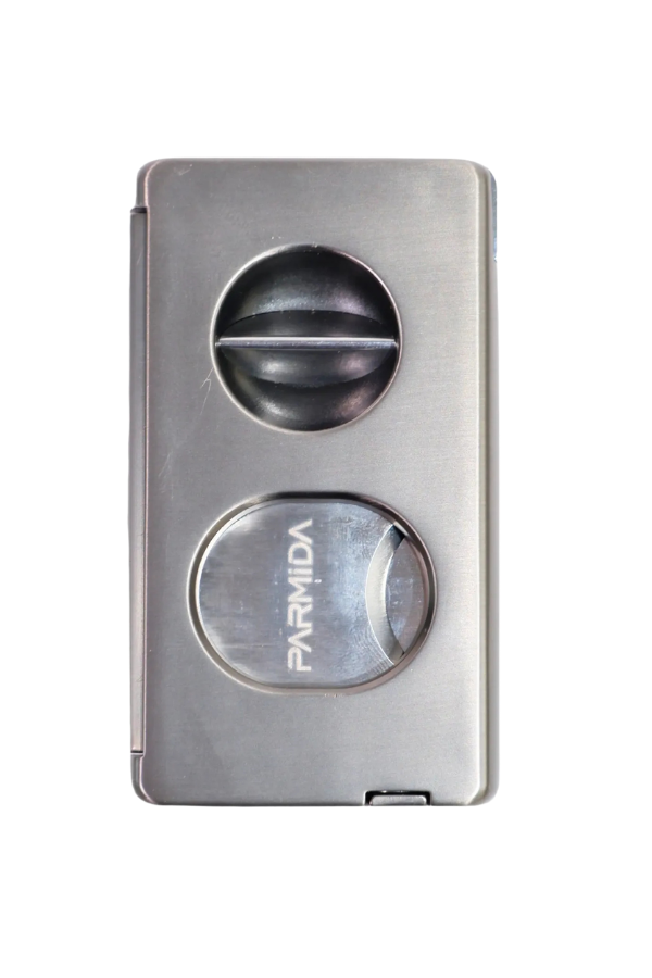 TR9160,Parmida Gümüş Dahili Delicili V & Düz Puro Makası Kesici