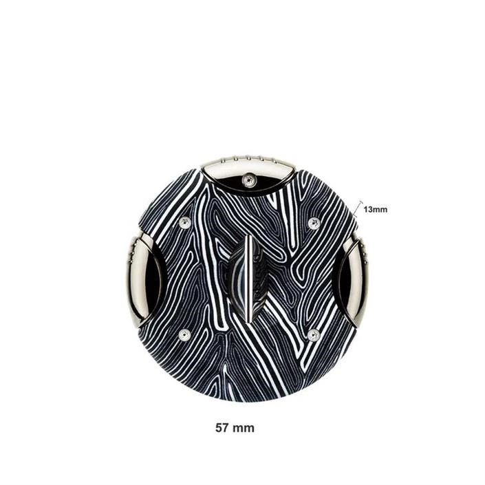 LB-339,Lubinski Yuvarlak Puro Kesici V-Cut Black Pattern(60Ring)
