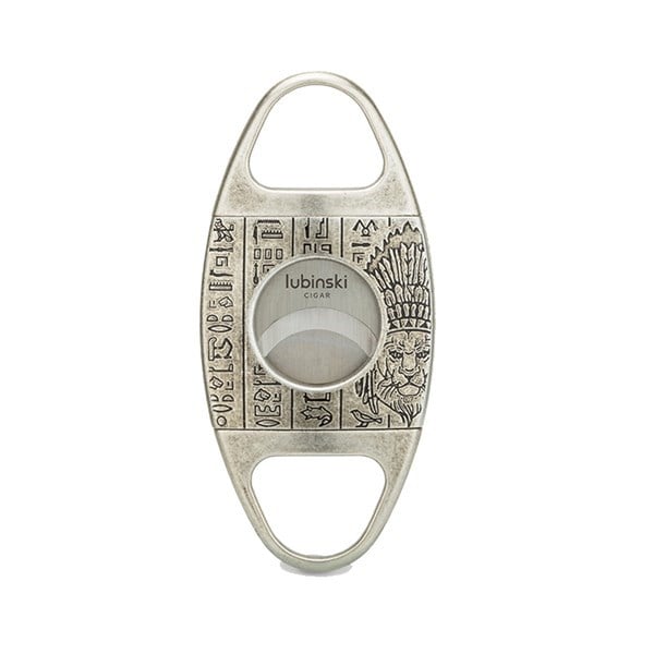 LB-323,Lubinski Metal Puro Kesici Lazer Bıçak Kabartma İşlemeli Silver(60Ring)