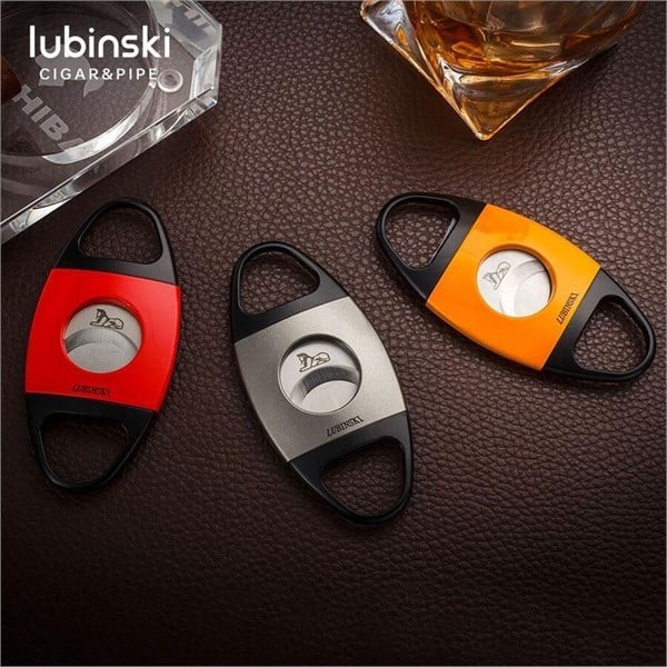 LB-373,Lubinski Metal Puro Kesici Lazer Bıçak Siyah/Kırmızı (60Ring)