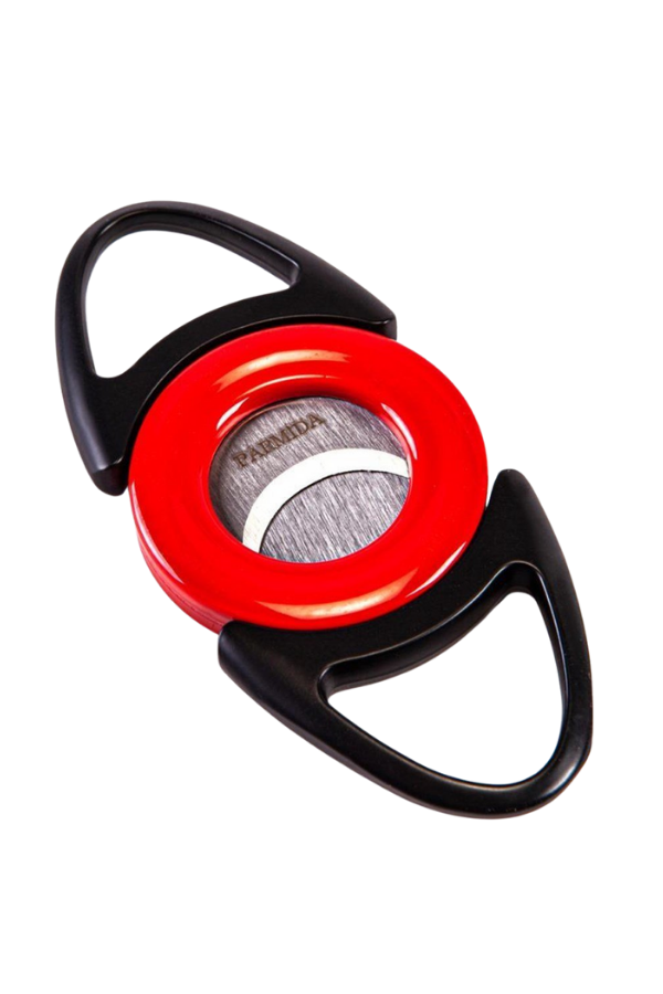 TR3649,Parmida Kırmızı-Siyah Puro Makası Kesici