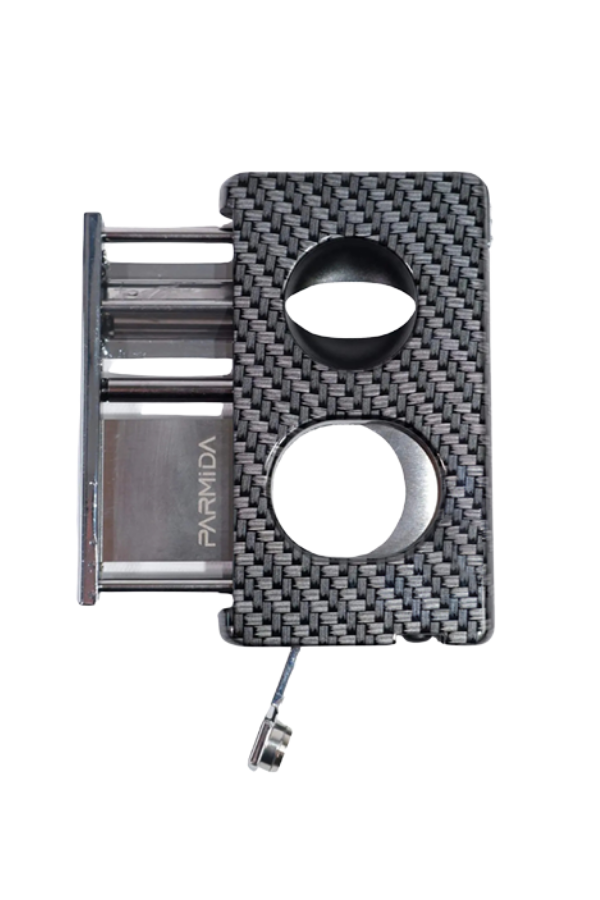 TR9158,Parmida Karbon Desenli Dahili Delicili V & Düz Puro Makası Kesici