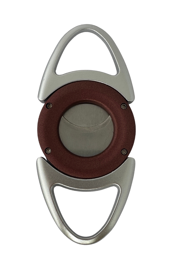 TR8324,Parmida Gümüş-Bordo Metal Puro Makası Kesici