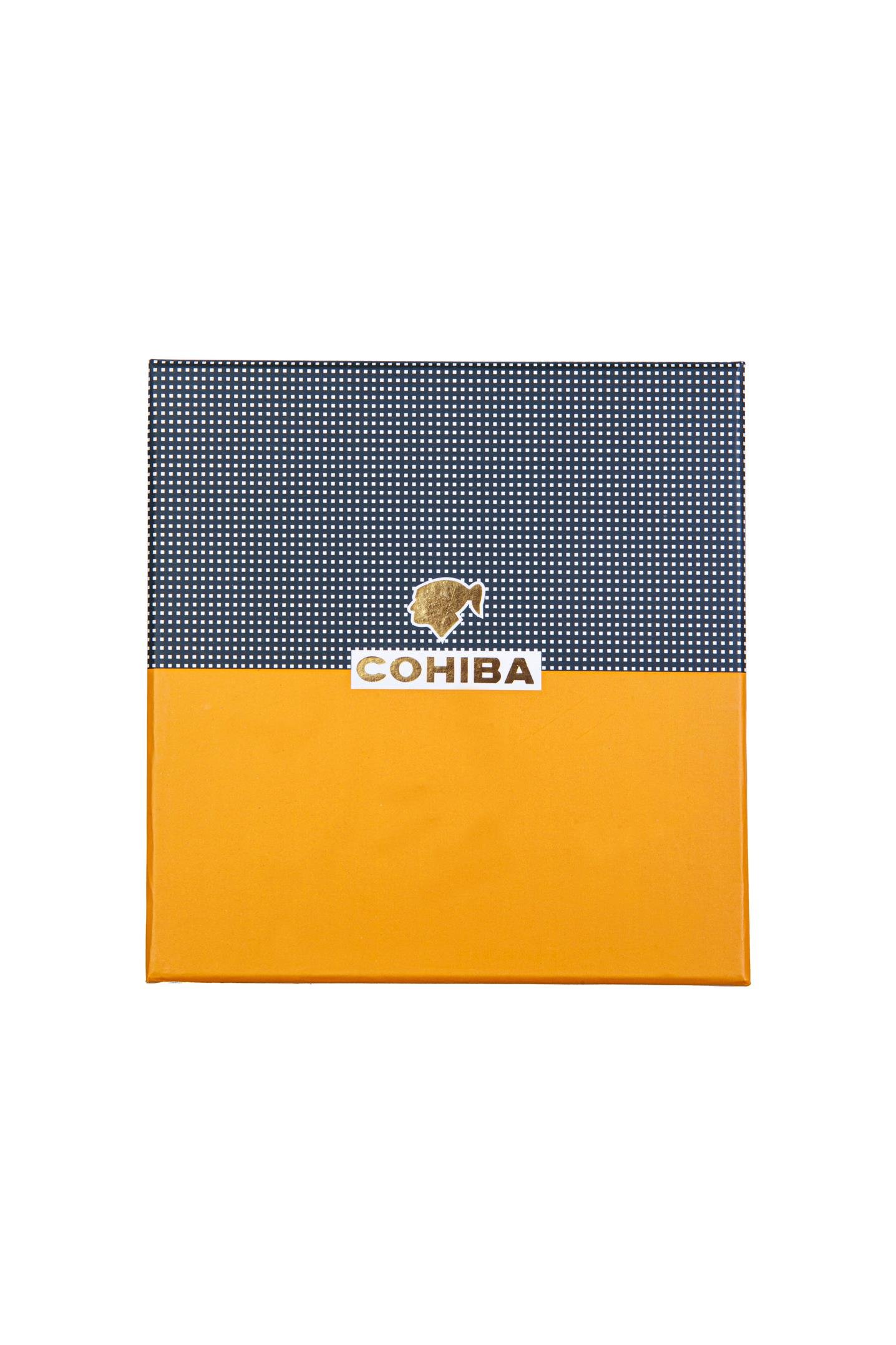 TR8380,Cohiba Çakmak Kesici İkili Gold - Siyah Puro Seti