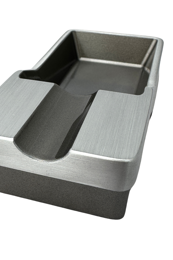 TR8315,Parmida Çakmak Küllük Gunmetal İkili Puro Seti