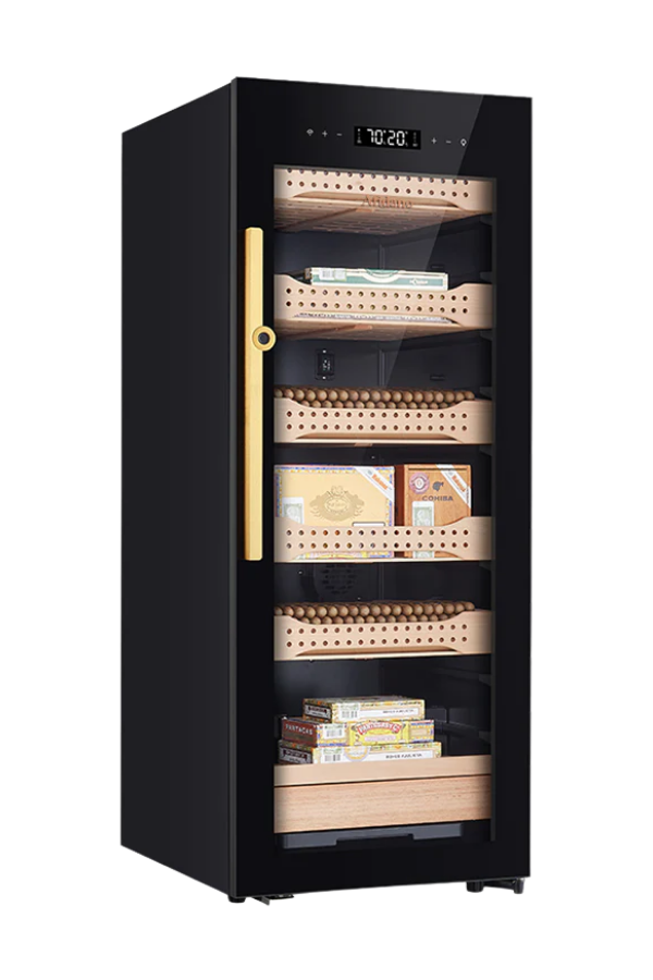 AFDN-003,Afidano B4 Elektronik Nemlendirme & Soğutmalı Puro Dolabı