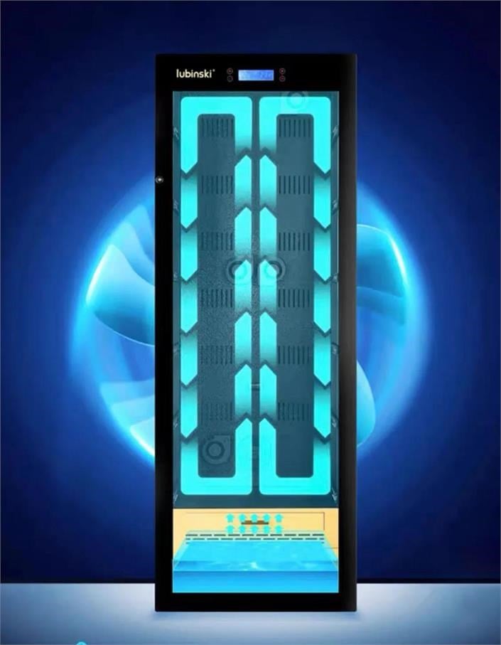 LB-039,Lubinski Siyah Elektronik Puro Dolabı RA-998