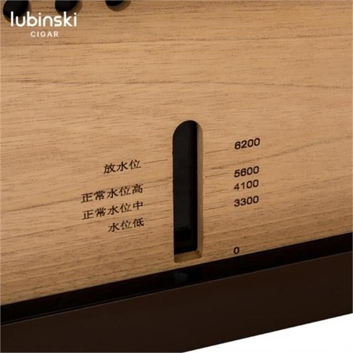 LB-038,Lubinski Kahverengi Parmak İzi Kilitli Elektronik Puro Dolabı RA-779