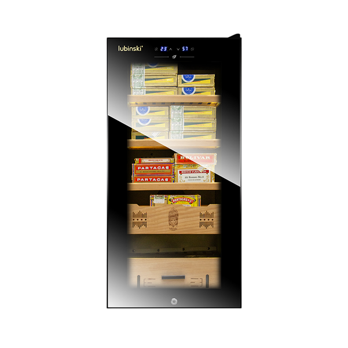 LB-041,Lubinski Siyah Elektronik Puro Dolabı RA-558