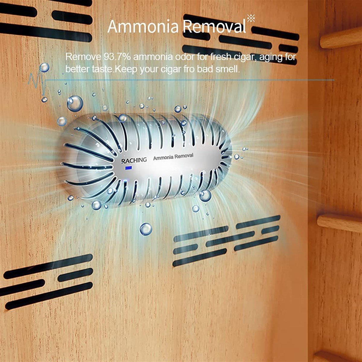 RCHNG-6,Raching Elektronik Puro Dolabı Siyah MON1800A